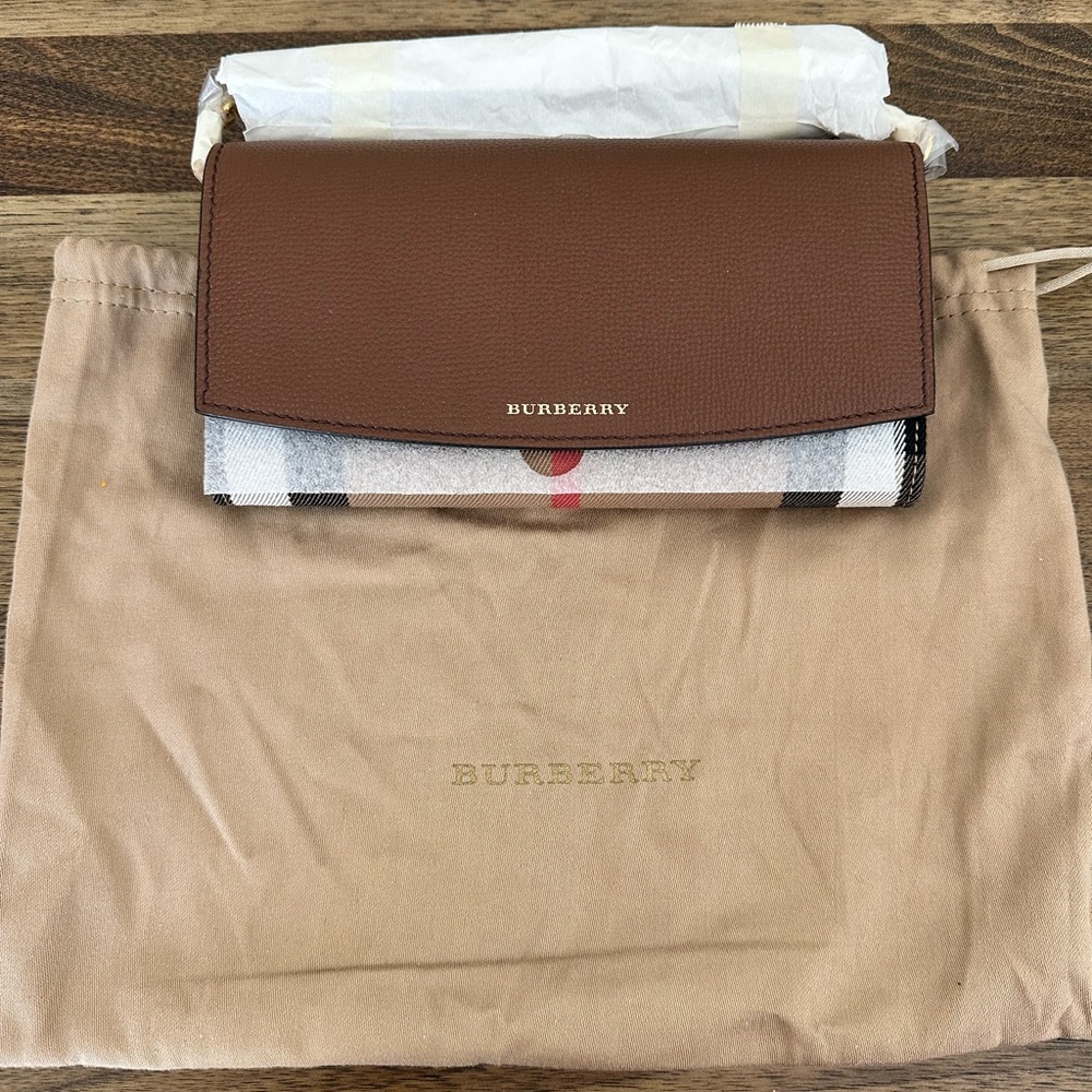 Brand New Burberry Crossbody Wallet